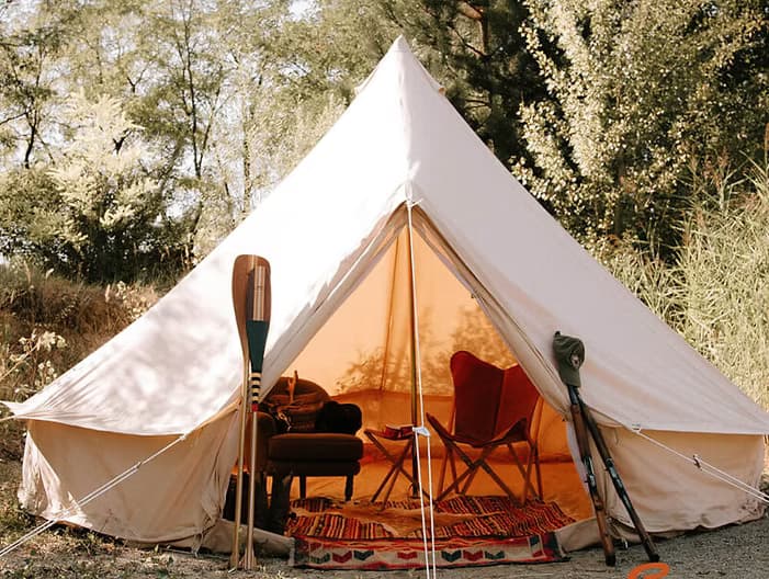 Glamping Tent Add on along the River